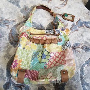 Multicolored Fossil tote bag